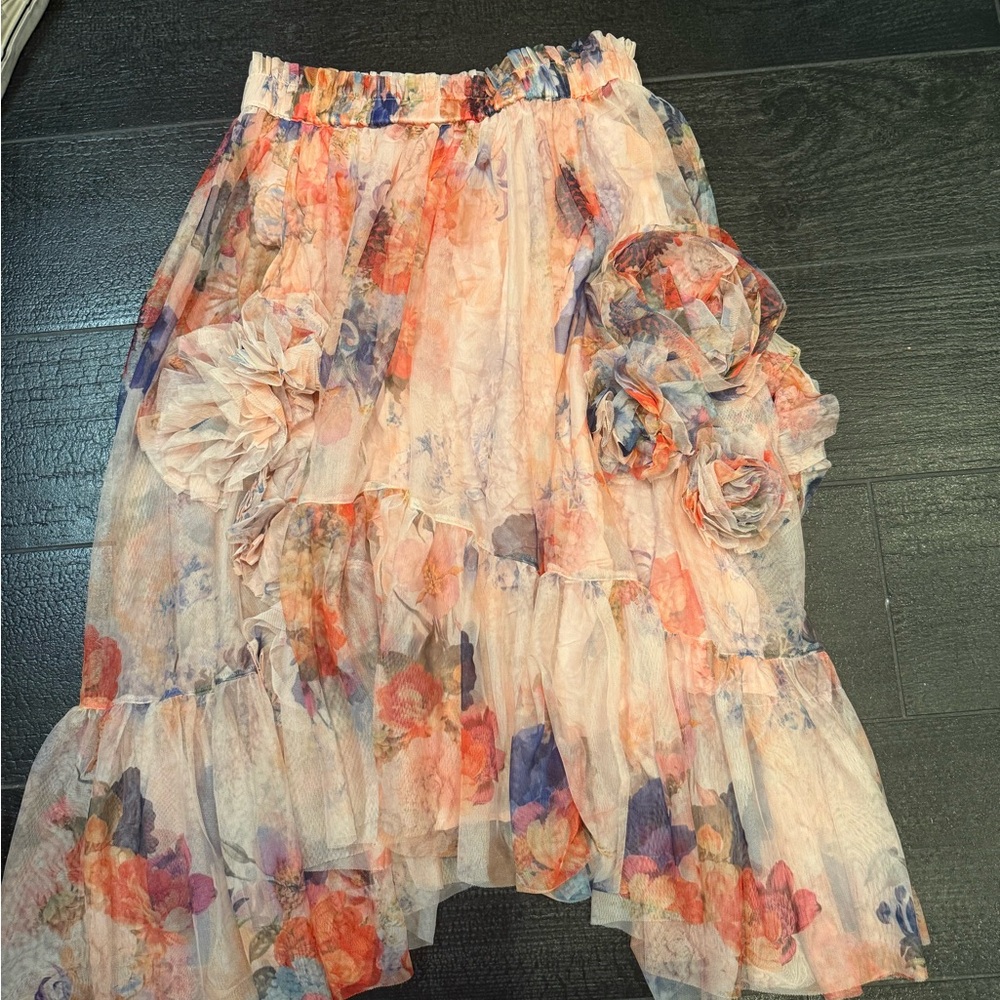 Maeve 3-D Tulle Skirt - Picture 6 of 6